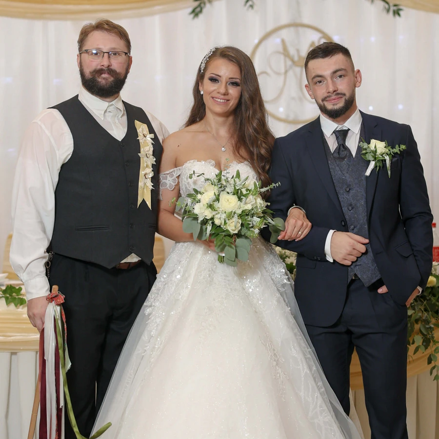 Adrienn és Patrik esküvői pár